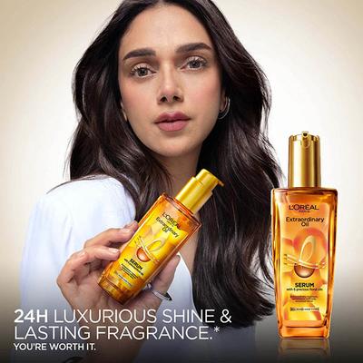 Loreal Paris Extraordinary Oil Serum with 6 Precious Floral Oils 100ml - Hair Serums