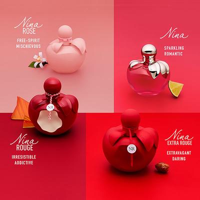 Nina Ricci Nina Extra Rouge Eau De Parfum 80 ml - Women Perfumes (Edt/Edp)