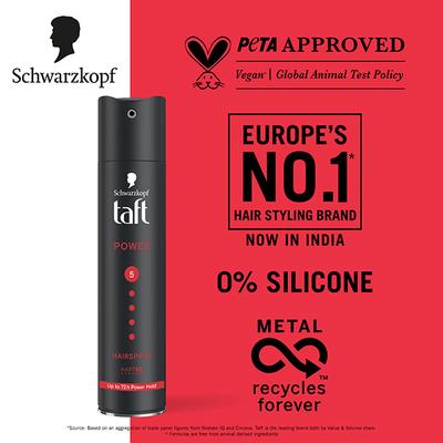 Schwarzkopf Taft Power Hair Lacquer Mega Strong 5 250 ml - Hair Sprays & Mists