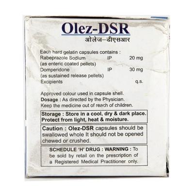 Olez DSR Capsule 10'S - Ulcer/Reflux/Flatulence-Aaa