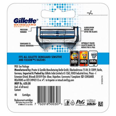 Gillette Skinguard for Sensetive Skin 4's - Razors & Cartridges