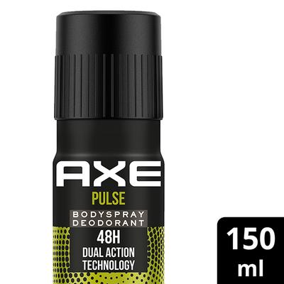 Axe Pulse Long Lasting Deodorant Bodyspray For Men 150 ml - Men Deodorants/Roll-Ons