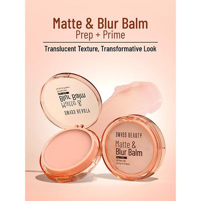 Swiss Beauty Matte & Blur Balmprep + Prime 8 gm - Lip Balms