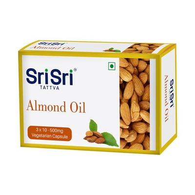Sri Sri Tattva Almond Oil 500 mg Veg Capsule 30's - Mental Health