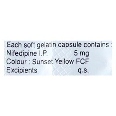 Calcigard 5mg Capsule 10'S - Angina