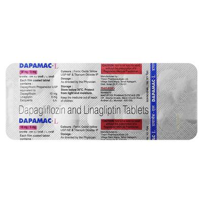 DAPAMAC L 5/10 Tablet 10's - Diabetes-Ant