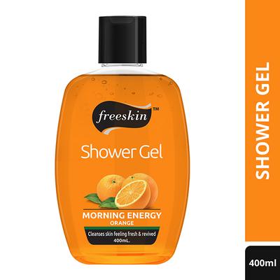 Freeskin Orange Shower Gel 400 ml - Shower Gels & Body Wash