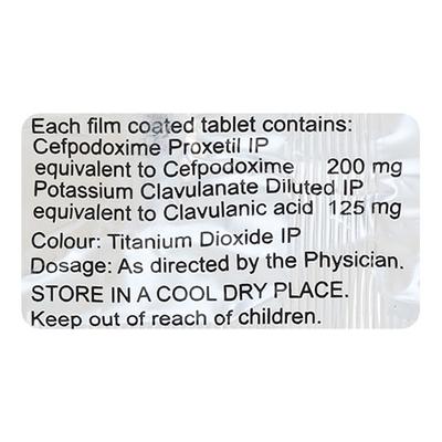 MACPOD CV 200mg Tablet 10's - Bacterial Infections-Cep