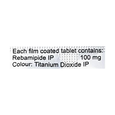 Rebagen 100mg Tablet 10'S - Ulcer/Reflux/Flatulence-Aaa