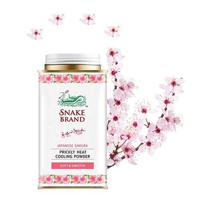 SNAKE BRAND PRICKLY HEAT COOLING POWDER SOFT & SMOOTH 140 gm - Talcum Powders