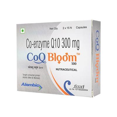 COQ BLOOM 300 Capsule 15's - Supplements-Sup