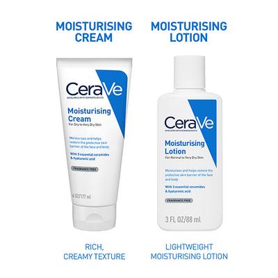 CeraVe Moisturising Cream For Dry To Very Dry Skin 177 ml - Lotions & Creams