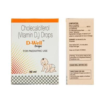 D Well Drops 30ml - Supplements-Vit