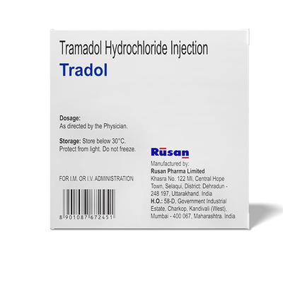 TRADOL Injection 2ml - Pain relief-Ana