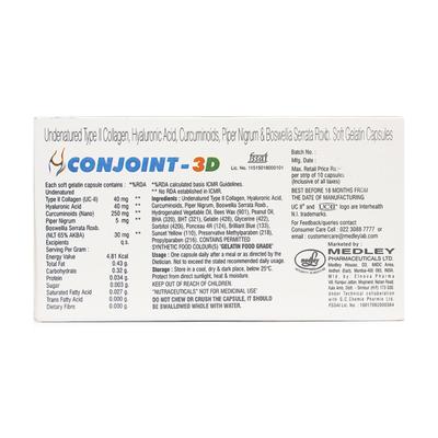 Conjoint 3D Capsule 10'S - Supplements-Ent