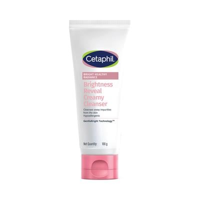 Cetaphil Bright Healthy Radiance Brightness Reveal Creamy Cleanser 100gm - Creams/Oils/Lotions