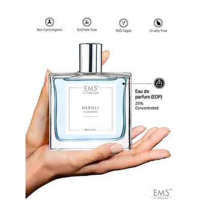 EM5 Neroli Unisex Perfume - Eau De Parfum Spray for Men & Women, Citrus White Floral Aromatic 50 ml - Men Perfumes (Edt/Edp)