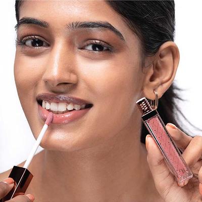 Diam Beauty Wet Lip Glaze, Brown Sugar 5 ml - Lip Glosses