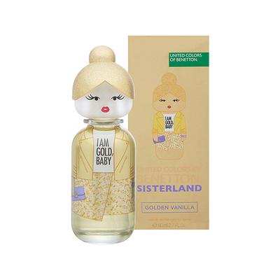 United Colors of Benetton Sisterland Golden Vanilla Eau de Parfum 80 ml - Women Perfumes (Edt/Edp)