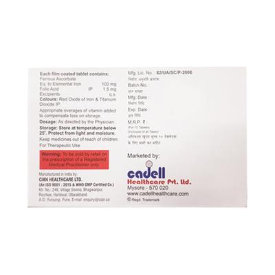 CADOFER XT Tablet 10's - Iron Supplement/Anaemia-Vma