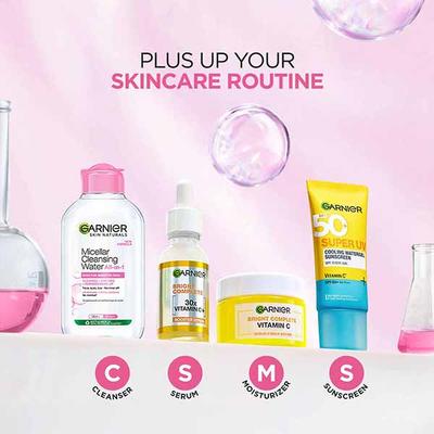 Garnier Skin Naturals, New Formula Micellar Cleansing Water All-In-1 Even For Sensitive Skin 125ml - Make Up Removers