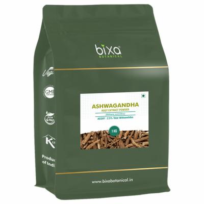 Bixa Botanical Ashwagandha Root Extract Powder 1 kg - Pure Herbs