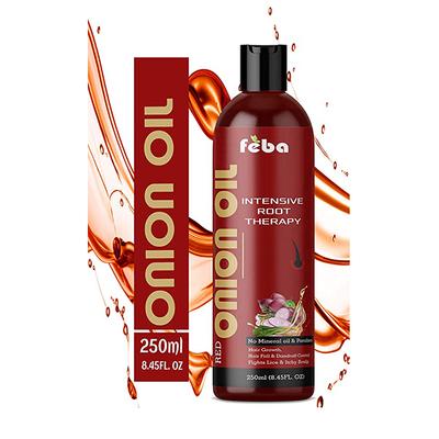 Feba Red Onion Oil 250 ml - Hair Oils