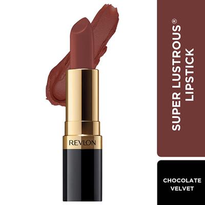 Revlon Super Lustrous Lipstick - Chocolate Velvety 4.2 Gm - Lipsticks