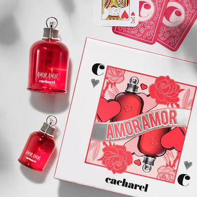 Cacharel Amor Amor Fragrance Set (Eau De Toilette 100ml + 30ml) 1's - Women Perfumes (Edt/Edp)