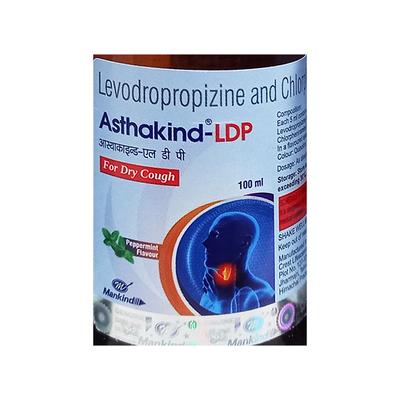 ASTHAKIND LDP Peppermint Flavour Syrup 100ml - Cough And Cold-Cou