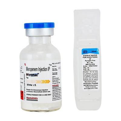 Meromac 1gm Injection 1's - Bacterial Infections-OBL