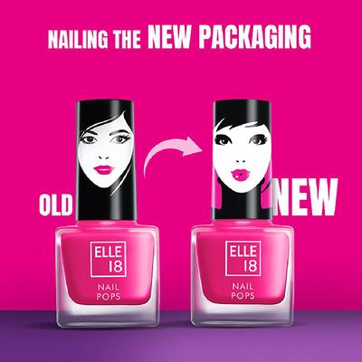 Elle 18 Nail Pops Nail Color, Shade 40 5 ml - Nail Polish