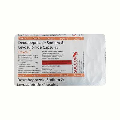 DEXOL L Capsule 10's - Ulcer/Reflux/Flatulence-Aaa