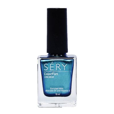 Sery Color Flirt Nail Paint, Color Shifting Polish, Tropical Turquise Thrill 10 ml - Nail Polish