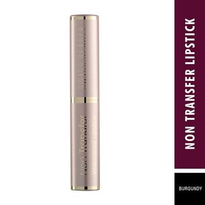 Swiss Beauty Non Trasfer Water Proof Lipstick - (Burgundy) 3 gm - Lipsticks