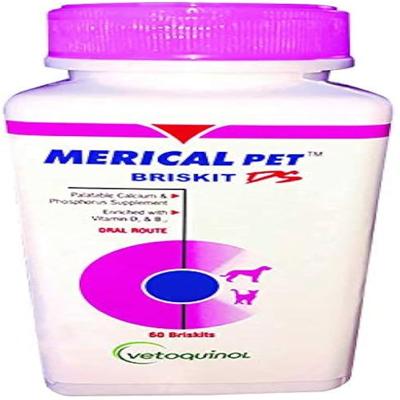 Vetoquinol Merical Briskit Tablet 60's - Pet Healthcare