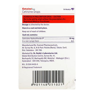 CETZINE Drops 10ml - Allergies-Ant