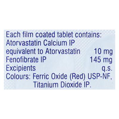 Storfib 145mg Tablet 10'S - High Cholesterol-Dys
