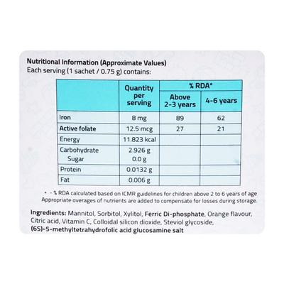 TASIRON Tangy Orange Flavour Sachet 15's - Supplements-Vam