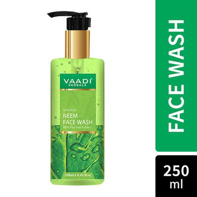 Anti-Acne Neem Face Wash With Tea Tree Extract 250 ml - Face Washes