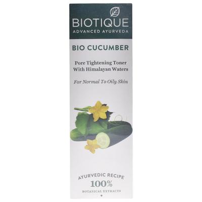 Biotique Cucumber Proe Tightening Refreshing Toner With Himalayan Waters For Normal To Oily Skin 120 ml - Toners