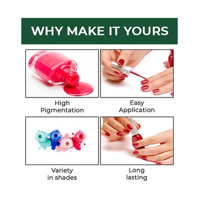 Matt Look Nails Makeup Colour Therapy Nail Polish, Shade No - 28 14 ml - Nail Polish