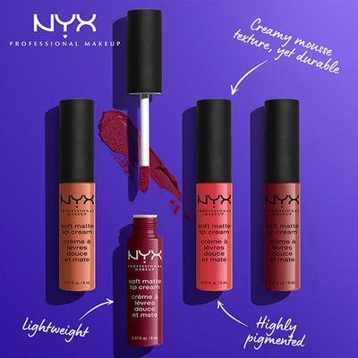 Nyx Professional Makeup Soft Matte Lip Cream - Leon 8 ml - Liquid Lipsticks