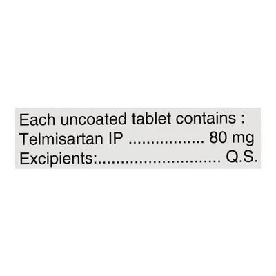 Sartel 80mg Tablet 15'S - Hypertension-Ang