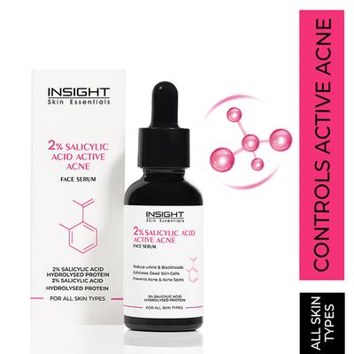 Insight Cosmetics 2% Salicylic Acid Active Acne Face Serum 30 ml - Face Serum