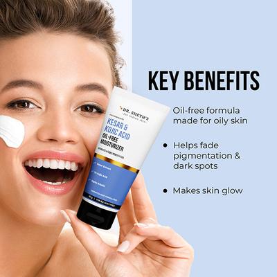 Dr. Sheth's Kesar & Kojic Acid Oil-Free Moisturizer 50 g - Face Moisturizers