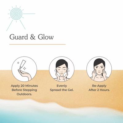 UV Doux Mineral SPF 50 PA+++ Sunscreen Gel 30 g - Face Sunscreen