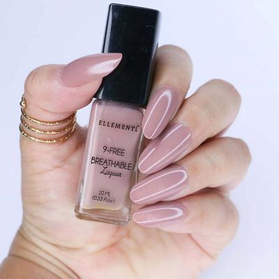 Ellement Co. Vegan Nail Lacquer - Mudbath, 10ml - Nail Polish
