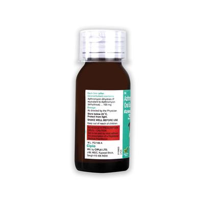Azimax 100 Peppermint Flavour Dry Syrup 15ml - Bacterial Infections-Mac