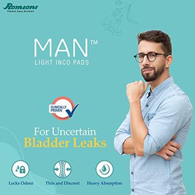 Dignity Man Light Inco Pads 10's - Adult Diapers & Pads